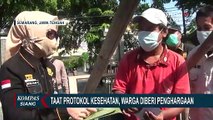 Taat Protokol Kesehatan, Warga Diberi Penghargaan