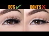 3 Easy hacks for the perfect eye look! | Fake eyelashes | Winged liner | Contact Lens