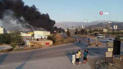 Hatay’daki orman yangını devam ediyor