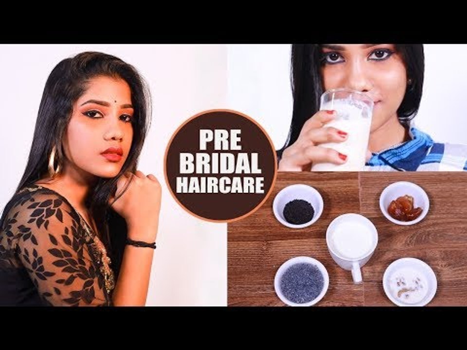 Magical Drink to get Smooth Hair Before Wedding | Hair Care | Bridal Series - 2 |
