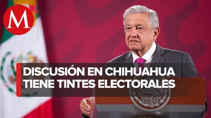 AMLO: con agua que se evaporó de presa en Chihuahua se hubiera saldado deuda con EU