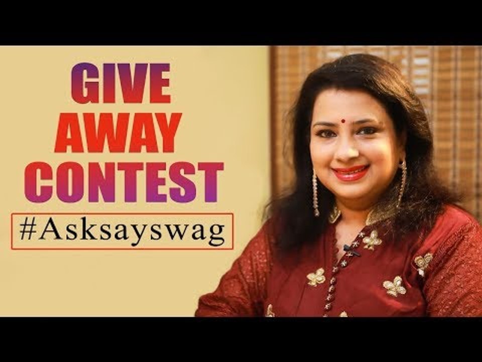 Say Swag's Give Away Contest #Asksayswag | Vasunthara