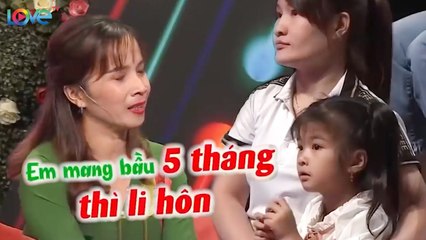 Cưới vội sau 3 tháng, li hôn khi bầu 5 tháng, mẹ trẻ đem con lên BMHH nhờ ông mai bà mối tìm cha mới