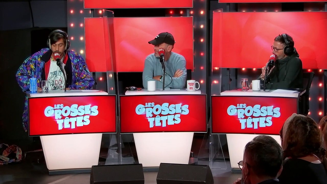 La tenue d'Estéban détonne aux Grosses Têtes Vidéo Dailymotion