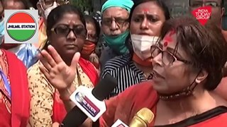 Manish shukla killed | bjp protest in Kolkata | chalo nabana