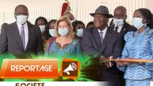 Côte d'Ivoire: le couple présidentiel inaugure le groupe scolaire d'excellence children of Africa