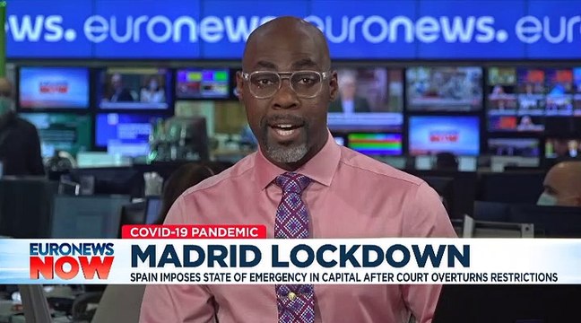 Madrid state of emergency: Spanish police enforce COVID-19 travel restrictions