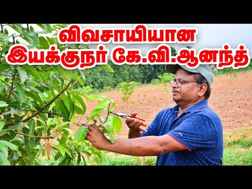 இயக்குநர் கே.வி.ஆனந்த்-ன் இயற்கை விவசாயம்! Director K.V.Anand Organic Farm