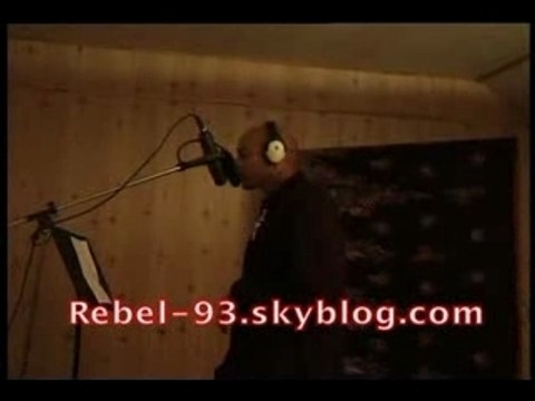 Booba en studio pour code noir rapadonf.free.fr
