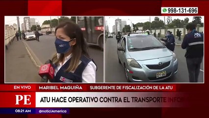 ATU y PNP realizan operativo contra el transporte informal en Magdalena | Primera Edición (HOY)