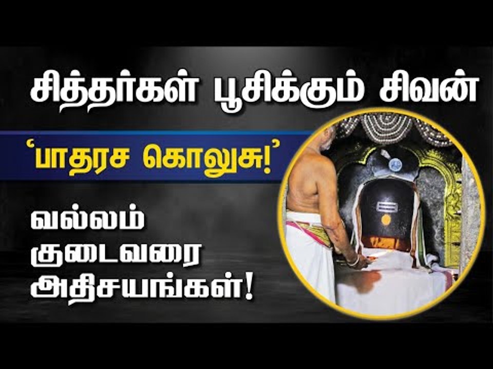 சித்தர்கள் பூசிக்கும் சிவன்`பாதரச' கொலுசுவல்லம் குடைவரை அதிசயங்கள்!