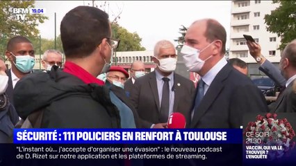 Jean Castex annonce l'arrivée de 111 policiers supplémentaires à Toulouse