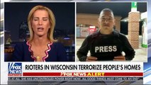 Rioters in Wisconsin terrorize people's home IN THE SUBURBS!! The victim was black but had shot at police, and the police who shot him was black! INSANITY!!! The Ingraham Angle Oct 8