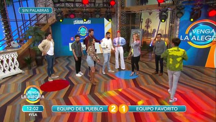 ¡Descubre qué equipo perdió el Sin Palabras de este viernes y enfrenta castigo! | Venga La Alegría