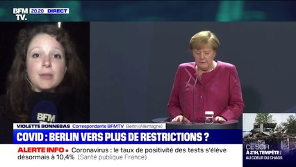 Allemagne: des nouvelles restrictions d'ici 10 jours si l'épidémie de Covid-19 continue de progresser