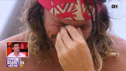 Bertrand-Kamal en larmes dans Koh-Lanta