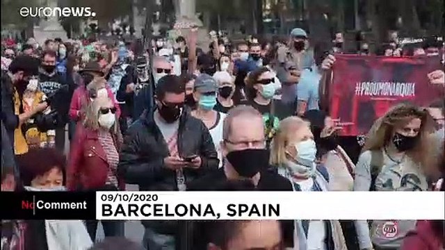 Les séparatistes catalans vent debout contre la visite du roi et du Premier ministre à Barcelone