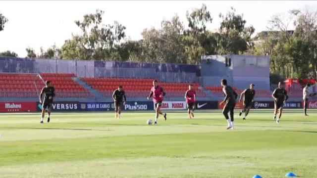 El Atlético sigue preparando los partidos ante Celta y Bayern posteriores al parón de selecciones