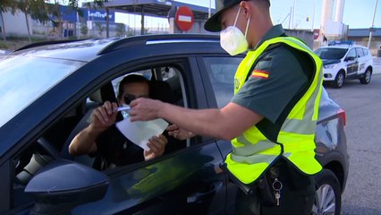 Comienzan los controles en las carreteras madrileñas