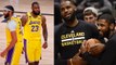 LeBron James Claps Back At Kyrie Saying He And AD Work Because They're 