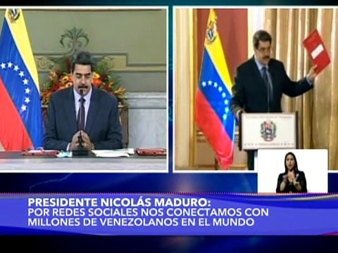 Pdte. Maduro: Ley Antibloqueo es una esperanza para recuperar a Venezuela y construir nuevas fuente
