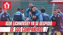 Igor Lichnovsky ya se despidió de sus compañeros de La Máquina