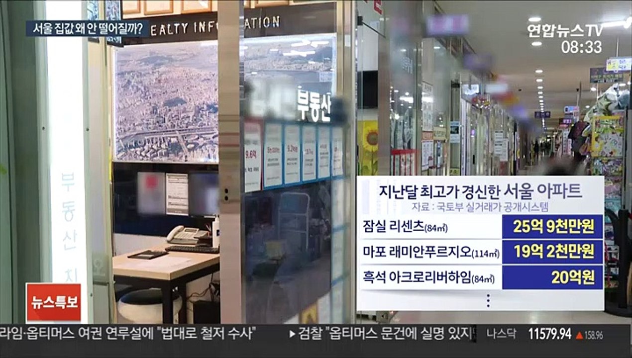 거래 '빙하기'속 신고가 속출…서울 아파트시장 혼란