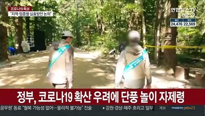 단풍구경도 '거리두기'…국립공원 일부 구간 통제