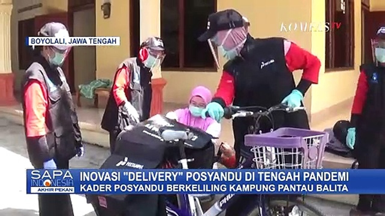 Keren! Inovasi 'Delivery' Posyandu Permudah Ibu dan Balita Di Tengah Pandemi Video Dailymotion