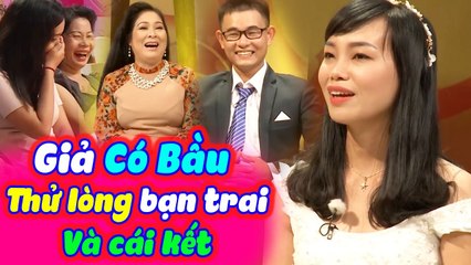 Giả Có Thai Thử Lòng Bạn Trai Và Cái Kết Cười Bể Bụng Với Cô Gái | Vợ Chồng Son 32