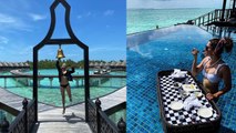 Tapsee Pannu Enjoying her Maldives Vacation 2020
