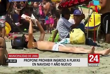 Covid-19: municipios presentarán propuesta para el control del uso de playas