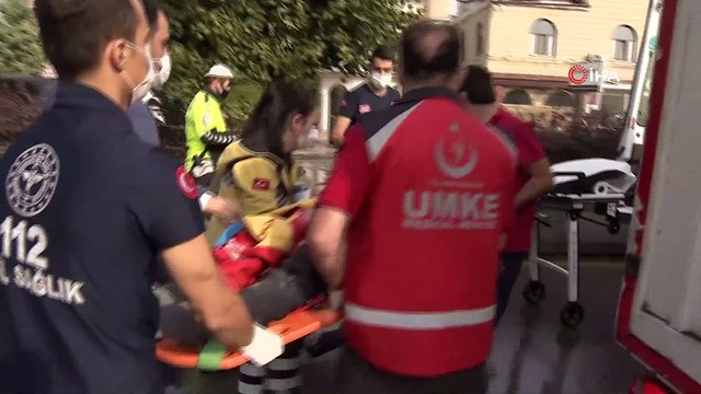 Ankara’da belediye otobüsü üst geçide çarptı: 1 ağır 12 yaralı