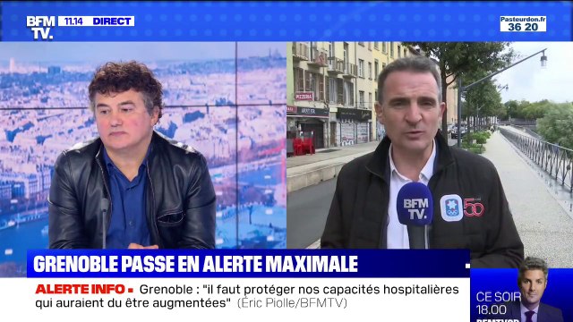 Covid-19: le maire de Grenoble Éric Piolle assure qu'il faut protéger nos capacités hospitalières qui auraient dû être augmentées