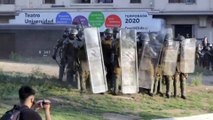Chile protesters dispersed with water cannons as outcry continues | Moon TV news