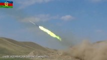 Azerbaijan MoD releases footage purportedly showing the shelling of Armenian positions | Moon TV news