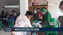 Warga Satu Desa Tes Swab Karena Memakamkan Jenazah Covid-19 Tanpa Protokol Kesehatan