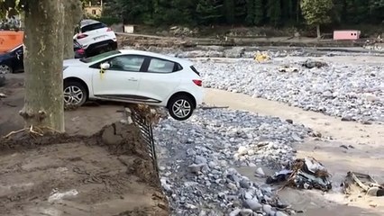 Damage in Breil-sur-Roya, after France is battered by storm and floods | Moon TV news