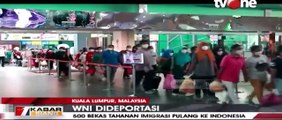 500 WNI Mantan Tahanan Imigrasi Malaysia Dideportasi
