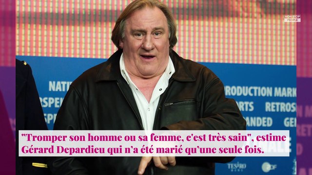 Gérard Depardieu assume son infidélité, ses étonnantes confidences