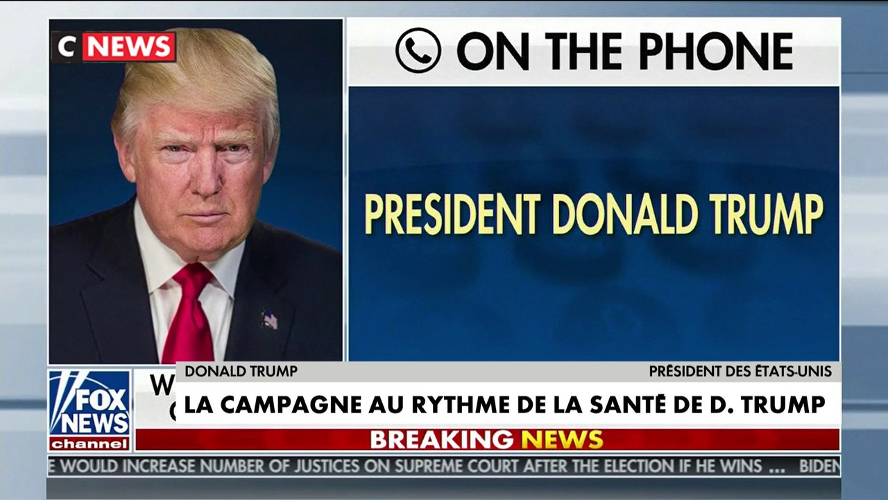 Etats-Unis : inquiétude autour de l'état de santé de Donald Trump