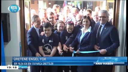 Bir yılda 836 bin 178 parça ürettiler