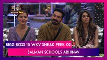 Bigg Boss 14 Weekend Ka Vaar Sneak Peek 02 -10 Oct 2020 - Salman Khan Schools Abhinav Shukla