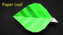 Simple Origami Leaf | Paper Leaf Making | How to Make A Leaf Out of Paper | Easy Origami Leaf | Diy Paper Leaf