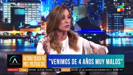 Victoria Tolosa Paz: "Somos confiables para las empresas"