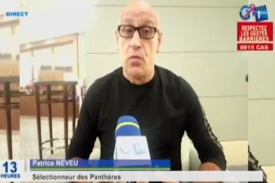 RTG / Interview du sélectionneur des panthères du Gabon