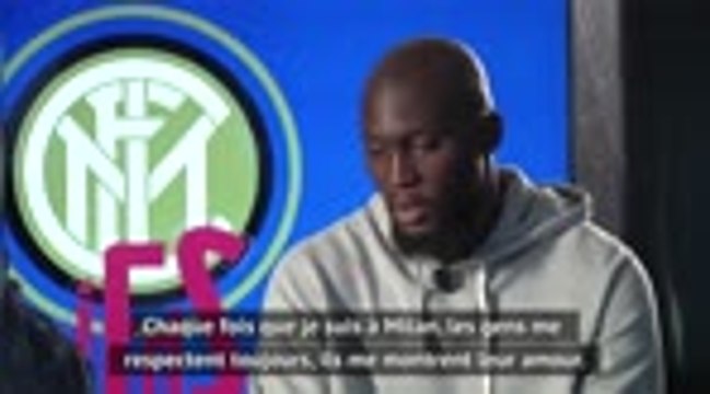 Inter - Lukaku : À Milan, les gens me montrent leur amour