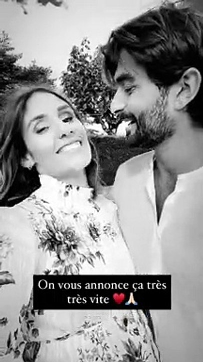 Jesta Hillmann et Benoit Assadi le jour de leur Gender reveal (10 octobre 2020).