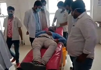 मजदूरी के लिए जा रहे मजदूर के ऊपर अज्ञात लोगों ने किया हमला