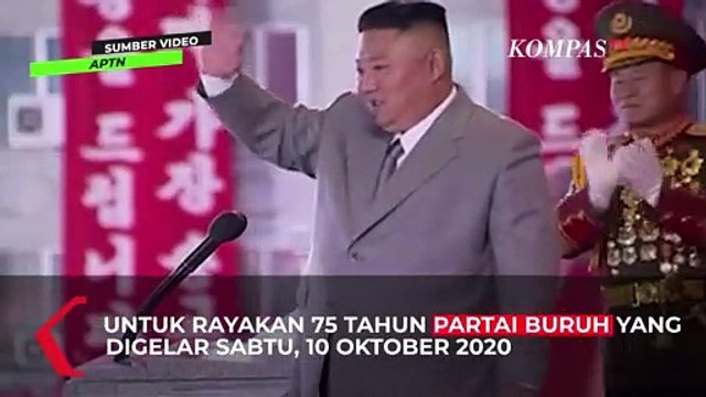 Kim Jong Un Menangis Ceritakan Kesulitan Korea Utara di HUT Partai Buruh
